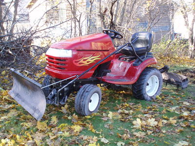 GT5000 with plow